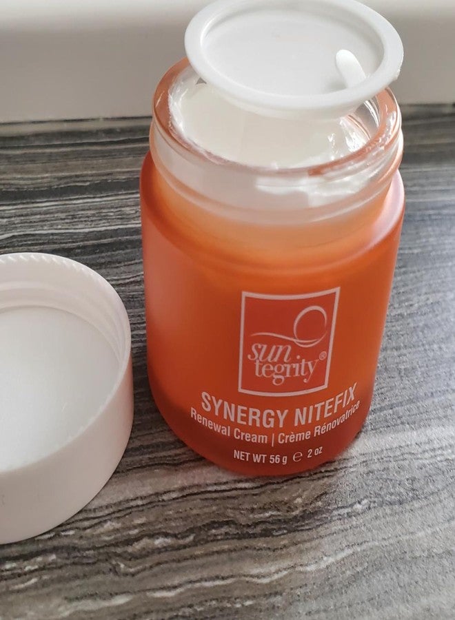Suntegrity Synergy NiteFix - Renewal Cream, 2oz - use at night and wake up with Wow! skin. - Image 4